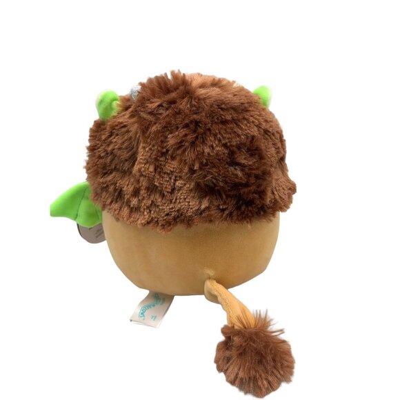 Squishmallow Desmund the Dragon in Francis the Lion Costume Halloween 7.5" Plush - Picture 4 of 9